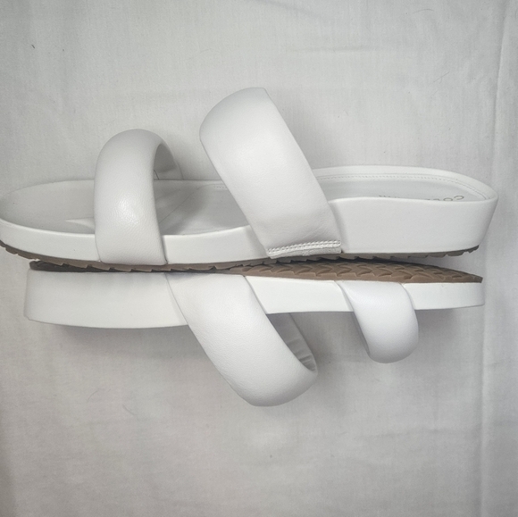 Cole Haan Mojave Double Band Slide Ivory Sz 9 NWT Retail $130 - Picture 8 of 12